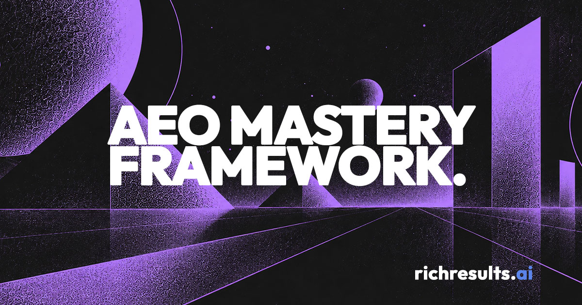 AEO Mastery Framework