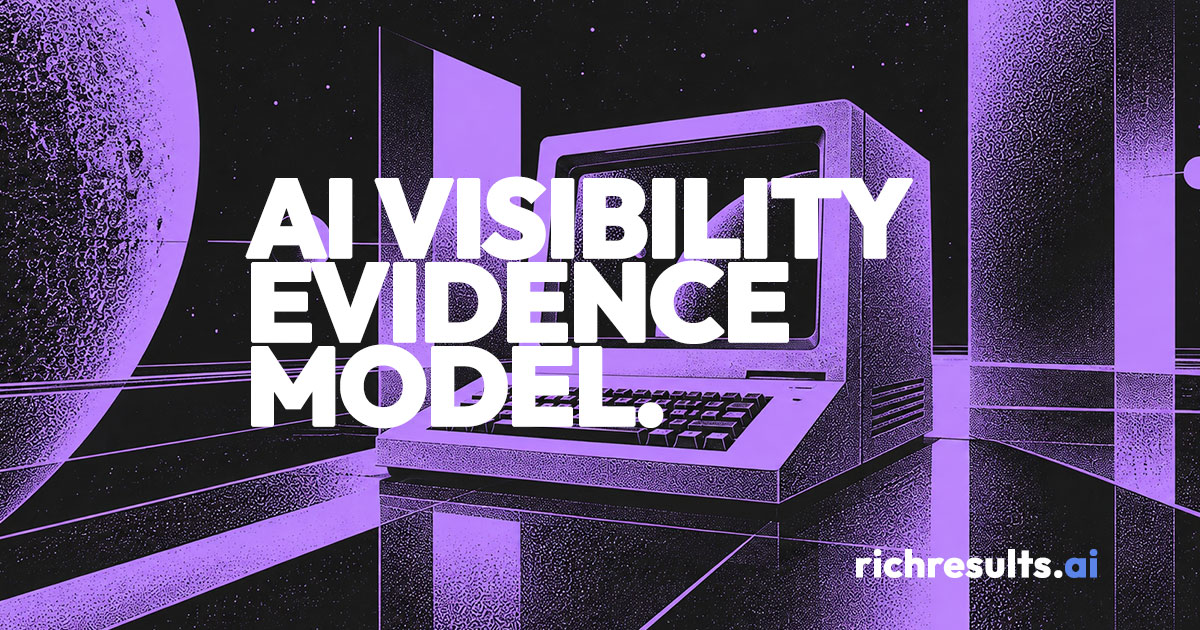 The AI Visibility Evidence Model